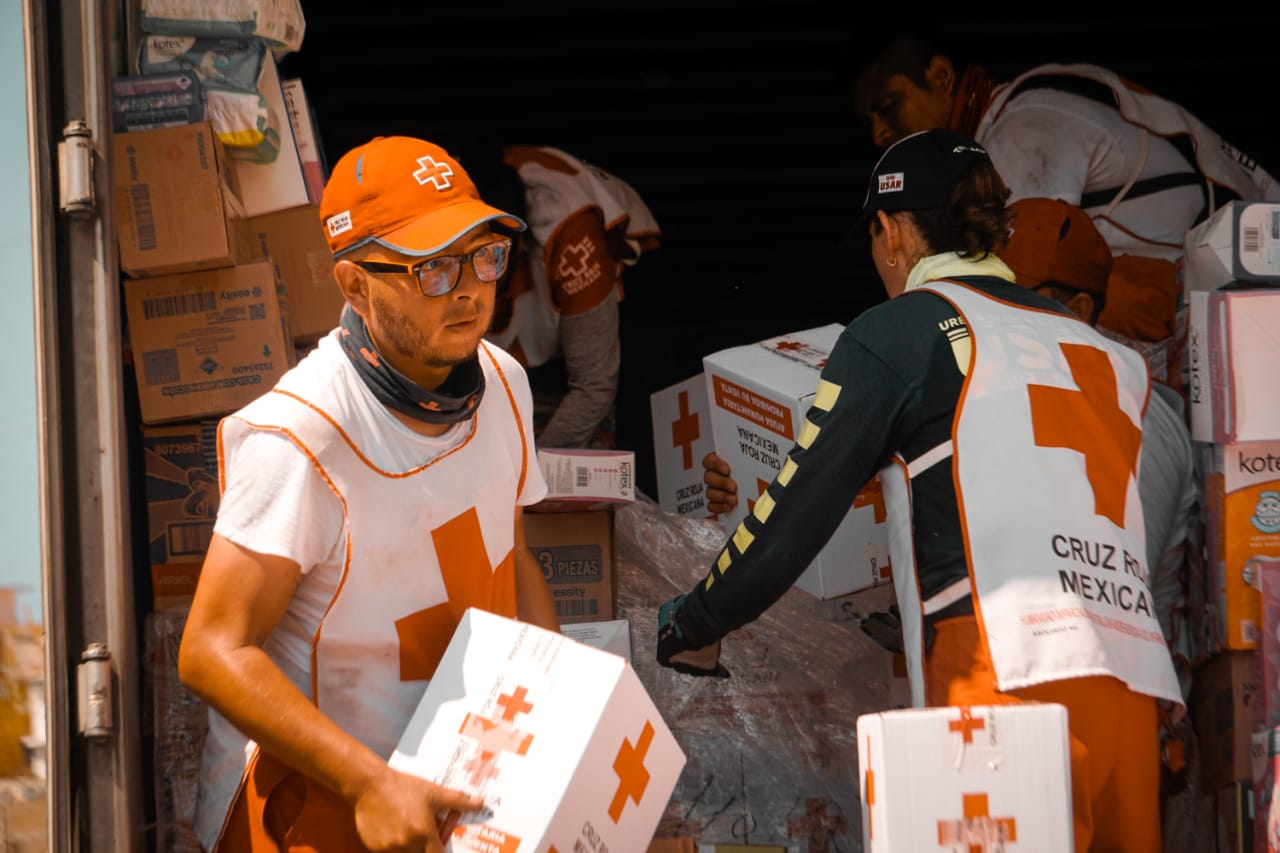 Entrega Cruz Roja Mil Toneladas De Ayuda Humanitaria En Acapulco