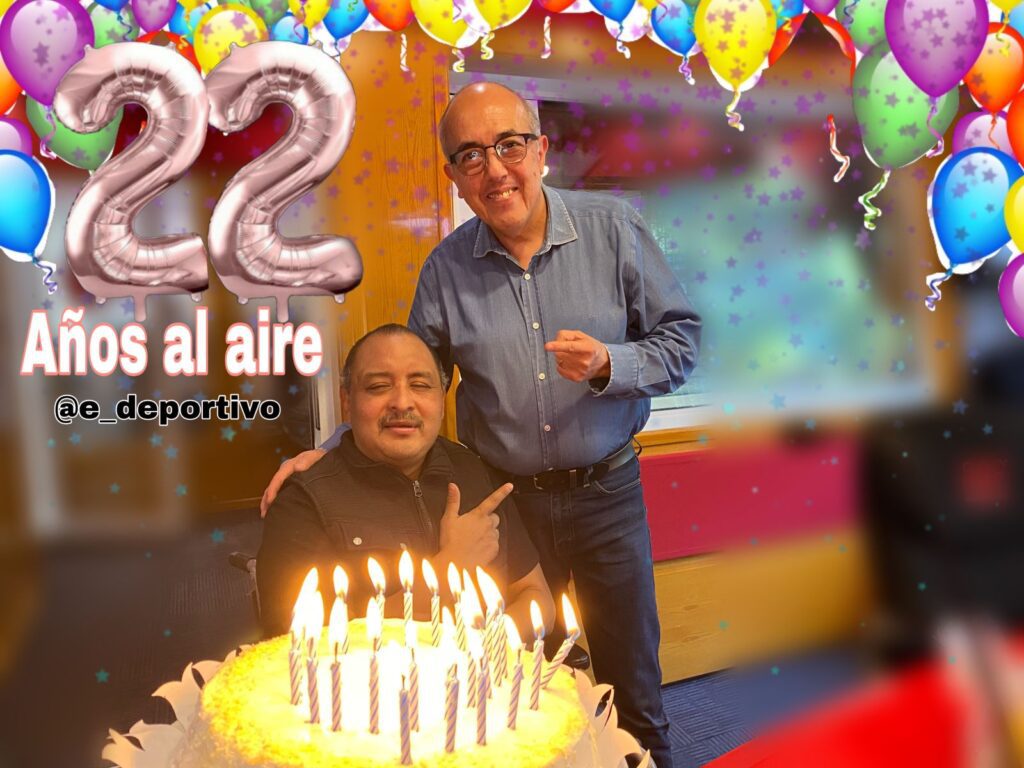 Celebrando 22 años al aire de Espacio Deportivo de la Tarde 05 de enero