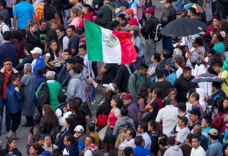Casi 125 millones de personas habitan México