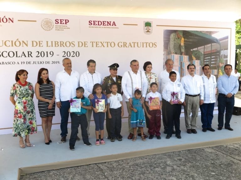 Inician CONALITEG y gobierno de Tabasco distribución de libros de texto gratuitos para el ciclo escolar 2019-2020