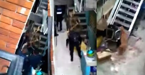 Policías agreden a vecinos y matan a perro en Iztacalco