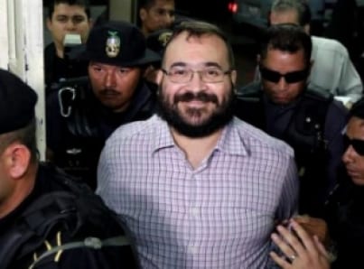 Suspenden sentencia y decomiso a Javier Duarte