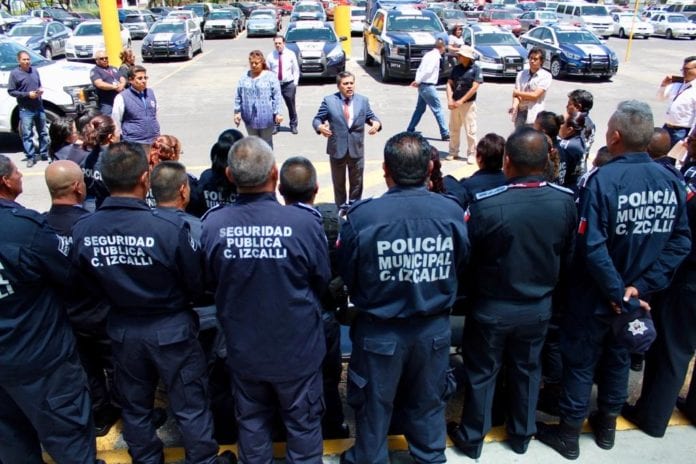 Capacitación policías Cuautitlán Izcalli para obtener certificado único policial