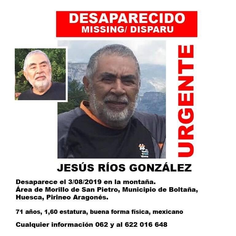 Buscan a mexicano desaparecido en España