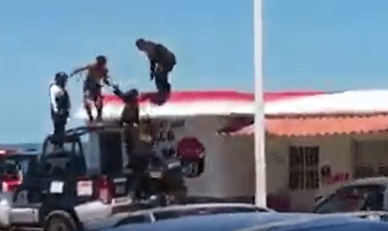Presunto ladrón se escapa de las manos de los policías en Campeche
