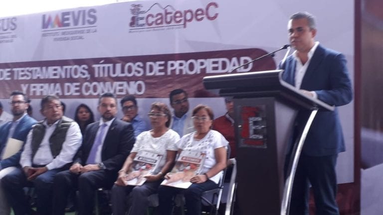 Ecatepec trabaja para regularizar predios