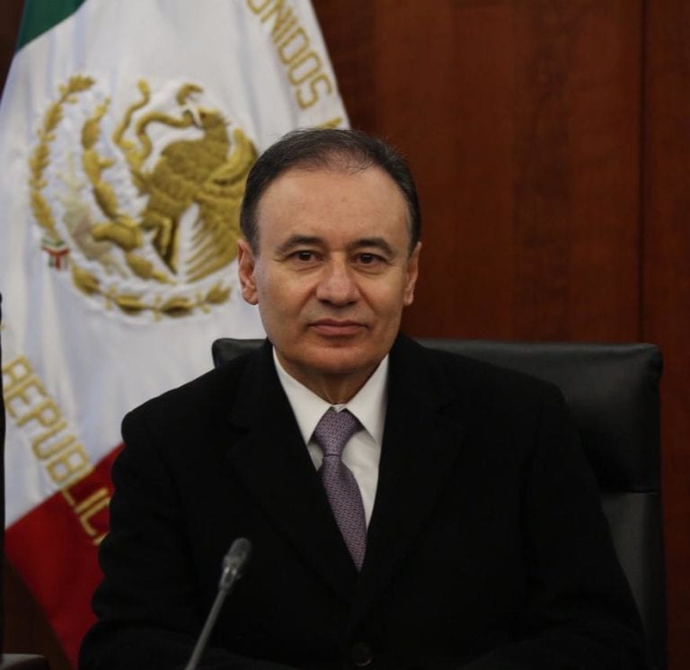 Alfonso Durazo tomó protesta como gobernador de Sonora