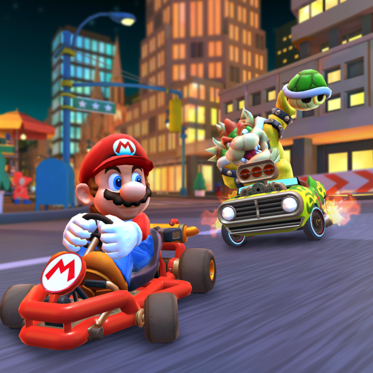 Mario Kart llegó a los dispositivos móviles