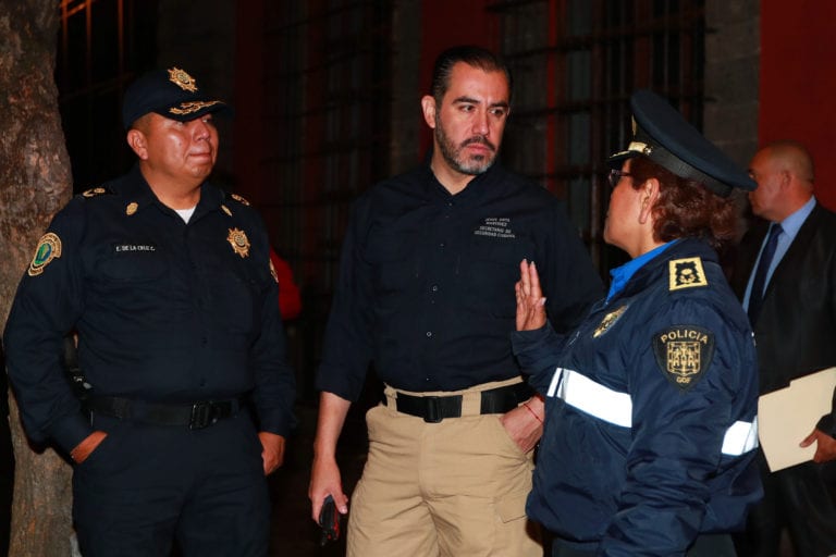Jesús Orta sale de la Secretaría de Seguridad de la CDMX