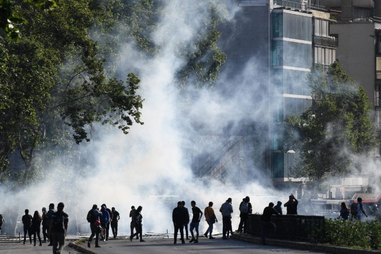167 detenidos y 308 detenidos dejan disturbios en Chile