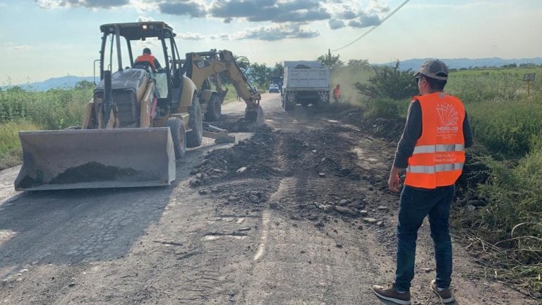 Atiende gobierno de Morelos llamado del presidente para dar mantenimiento a carreteras