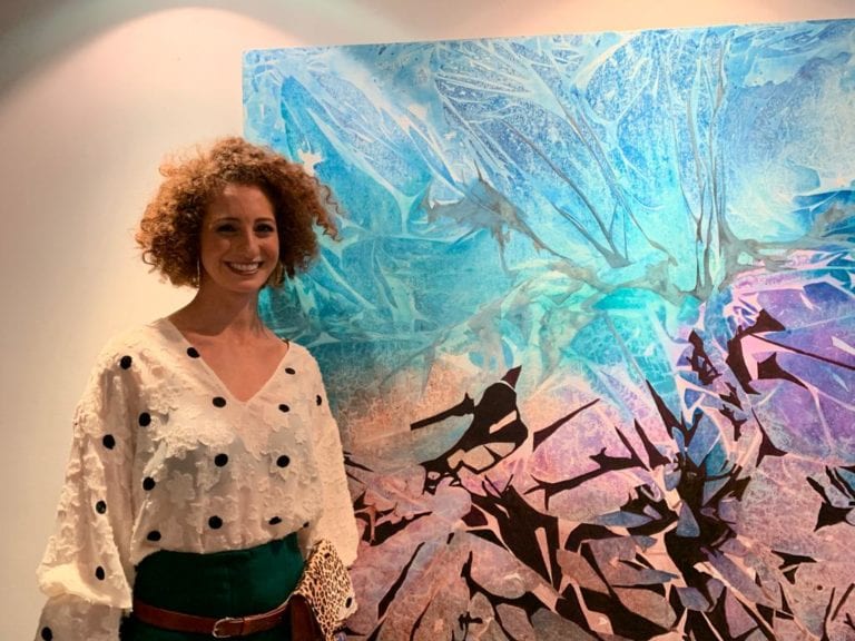 La artista plástica Monica Czukerberg presentó “Adamá” su primera exposición individual