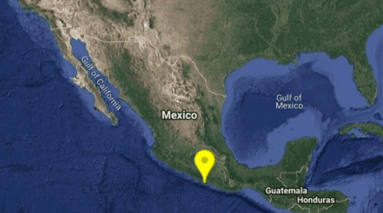 Sismo Magnitud 5.0 estremece costas de Guerrero