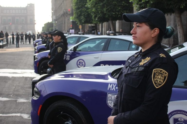 Hasta 2,500 elementos de la Policía de la CDMX vigilaran las movilizaciones del 8M