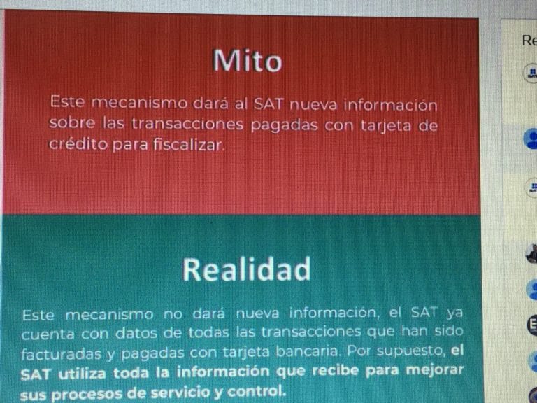 Pide SAT a contribuyentes no se dejen engañar por mitos sobre factura electrónica instantánea