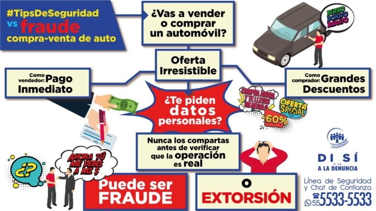 Diariamente se registran 15 mil fraudes y 13 mil extorsiones en México