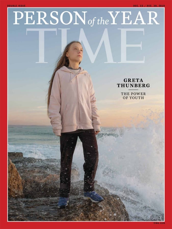 Greta Thunberg, persona del año 2019