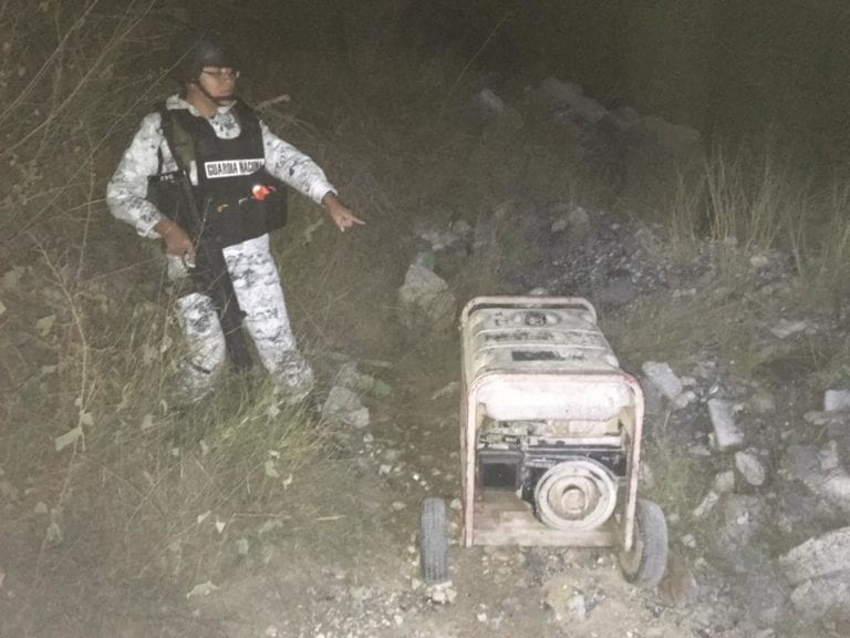 Guardia Nacional aseguró una toma clandestina de combustible en Nuevo León