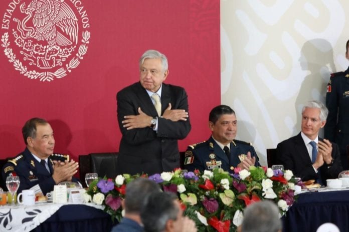 Se conmemoró el 105 aniversario de al fuerza aérea mexicana