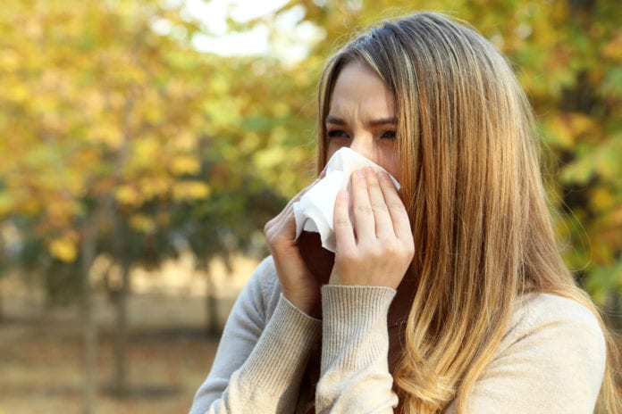 alergia contaminación