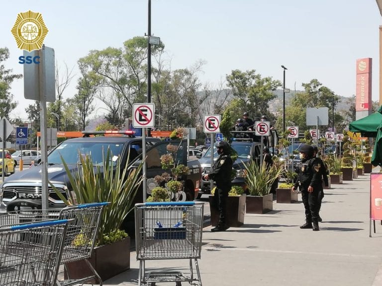 Policía capitalina ha logrado contener la serie de robos y saqueos a diversas tiendas