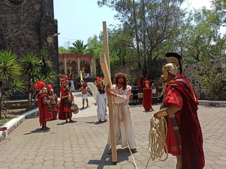 En Iztapalapa inicia el camino de Jesús hacia la cruz