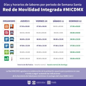 El Metro de la CDMX modificará su horario este jueves y viernes santo -   Noticias