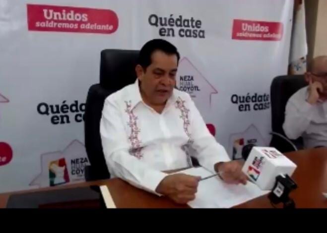 Anuncia Juan Hugo de la Rosa García que ningún tianguis se podrá instalar en Nezahualcóyotl, podrán hacerlo hasta el 30 de mayo.