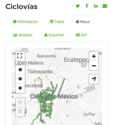 Aquí El Mapa Interactivo De Ciclovías CDMX - 88.9 Noticias