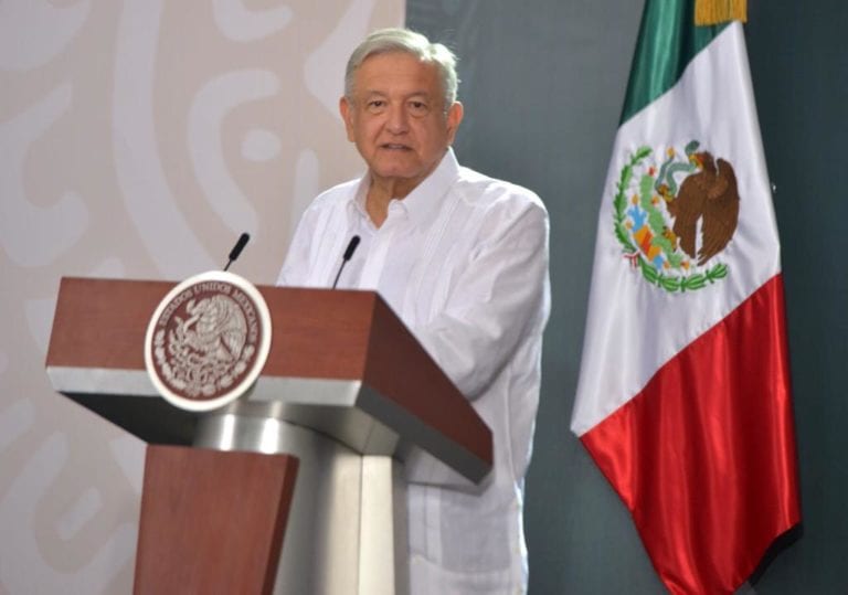 Andrés Manuel López Obrador en Campeche