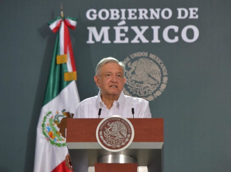 Andrés Manuel López Obrador en Campeche