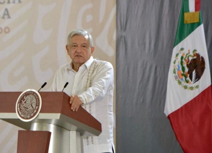 Andrés Manuel López Obrador en Cancún