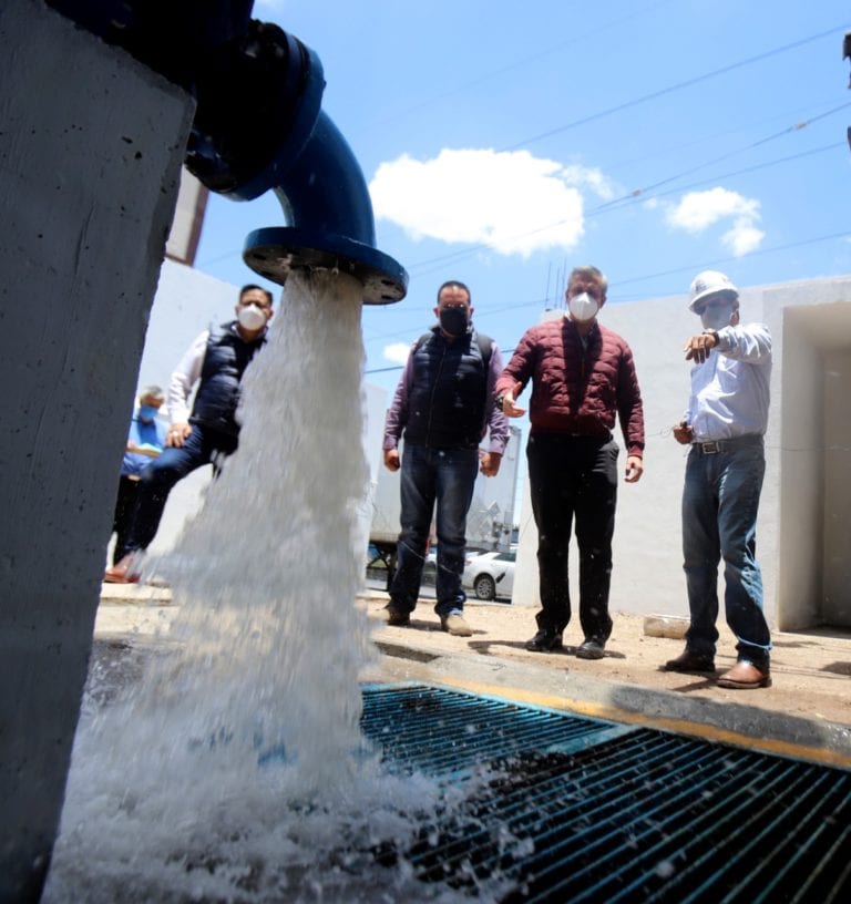 Recupera Ecatepec pozo de agua
