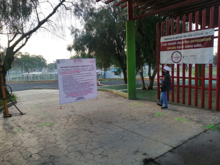 Reabren Centros Deportivos Tlalnepantla