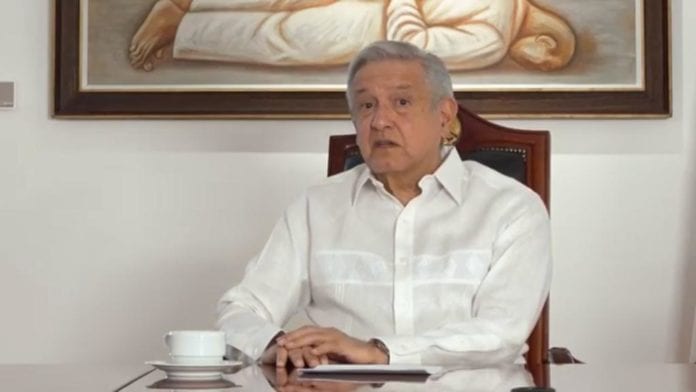 Andrés Manuel López Obrador captura pantalla
