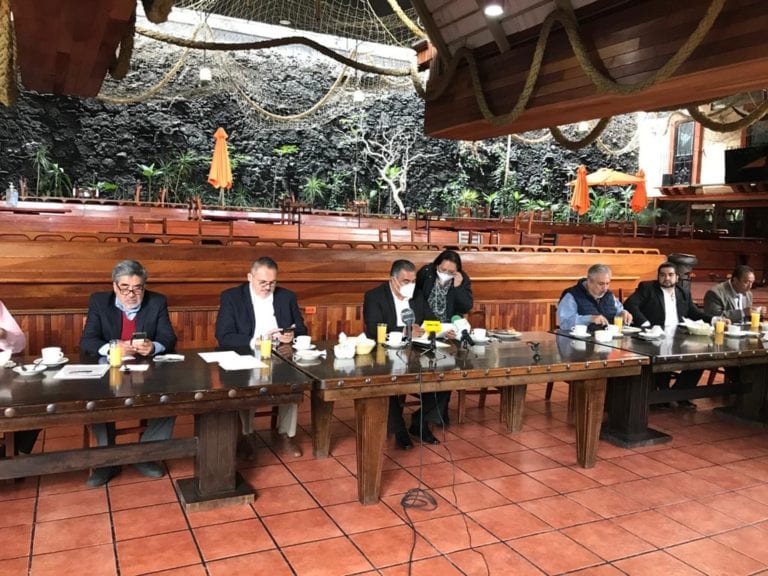 Anuncia PRI, PAN, PRD y Verde Ecologista que realizarán acciones para evitar que una ocurrencia político electoral divida al municipio de Ecatepec.