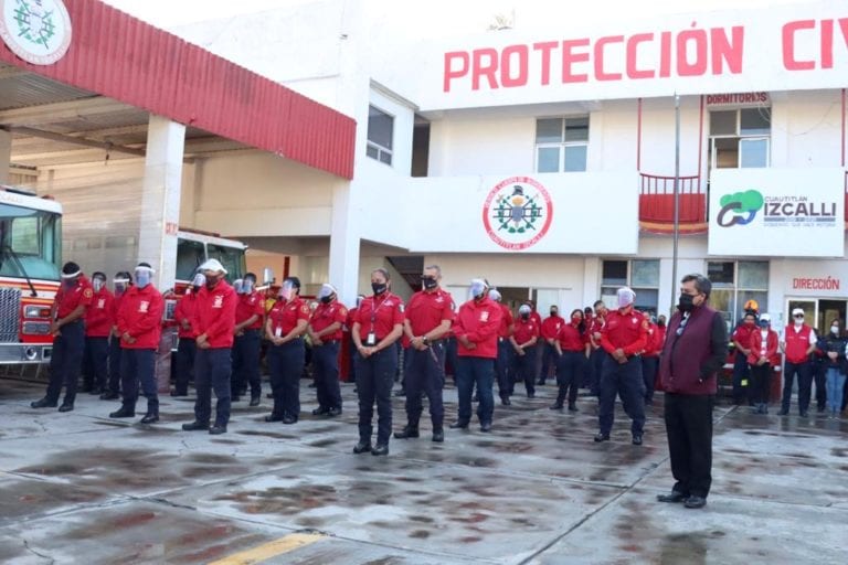 Adquirirá Cuautitlán Izcalli uniformes para los Bomberos de esta localidad, la intención es brindarles mejores herramientas para el desempeño de su trabajo, Ricardo Núñez Ayala.