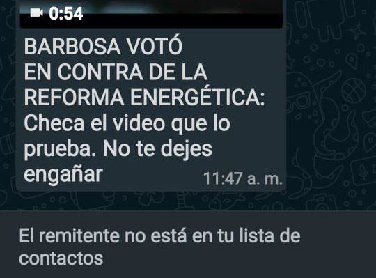 Envían videos a poblanos en favor de Miguel Barbosa