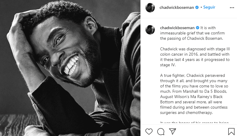 A los 43 años de edad, fallece Chadwick Boseman, protagonista de 'Black Panther' | 88.9 Noticias