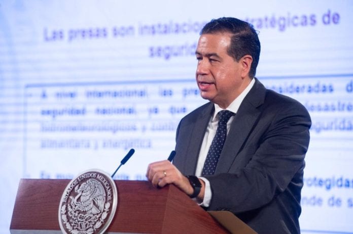 Ricardo Mejía Berdeja sub Secretario de Seguridad y Protección Ciudadana