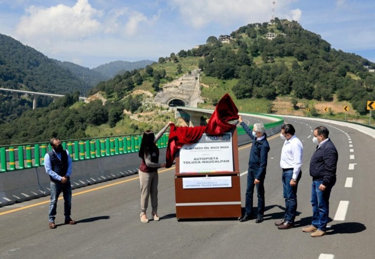 Autopista Toluca-Naucalpan atraerá inversiones