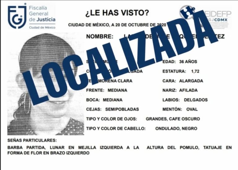 Localizan en Veracruz a maestra reportada como desaparecida en la CDMX
