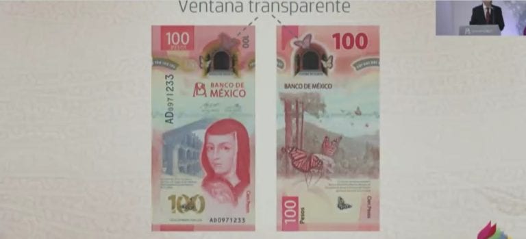 Banxico puso en circulación nuevo billete de cien pesos
