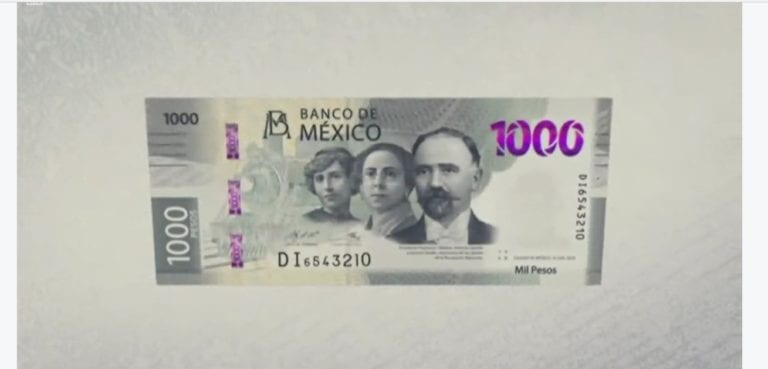 Presentan nuevo billete de mil pesos