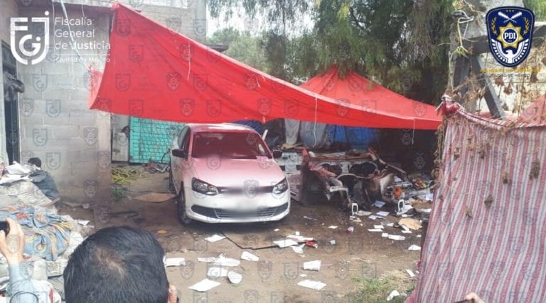 FGJ-CDMX aseguró tonelada y media de autopartes robadas en Tláhuac