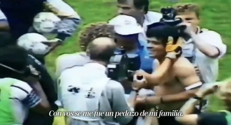 La Asociación de Fútbol Argentino rinde homenaje a Maradona con un emotivo video
