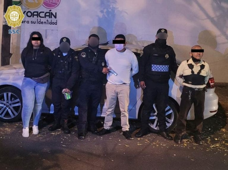 Policías de la CDMX lograron detener a tres “Montachoques”