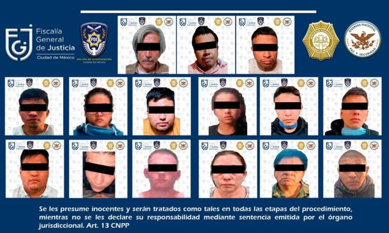 Cateos en las alcaldías Cuauhtémoc y Benito Juárez dejan 15 detenidos