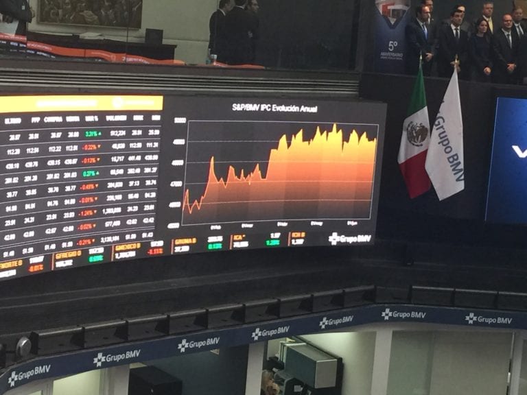 Bolsa Mexicana registra una recuperación “bien buena”.