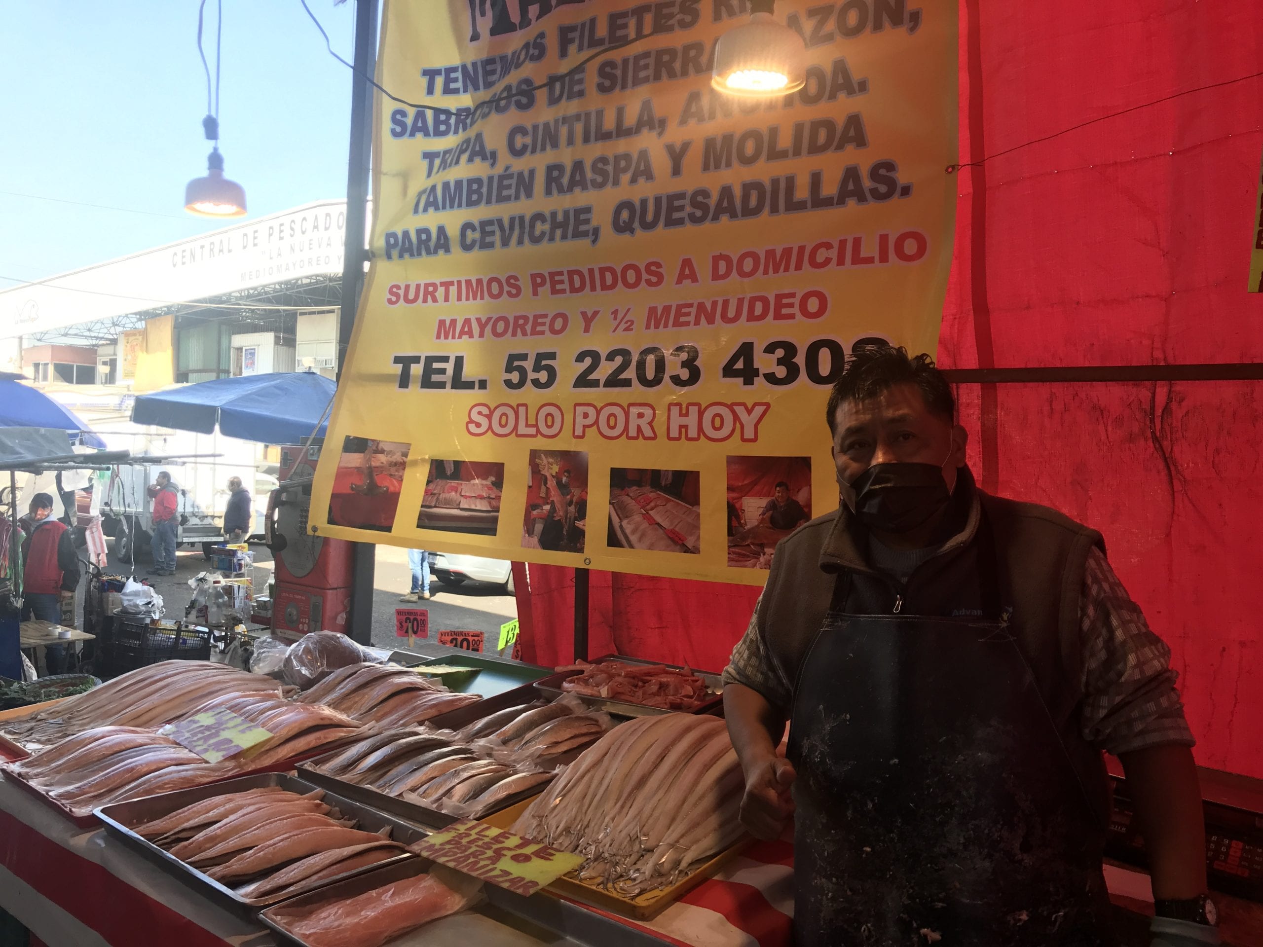 Tiraron 300 kilos de pescado en la Nueva Viga por bajas ventas en Navidad -   Noticias